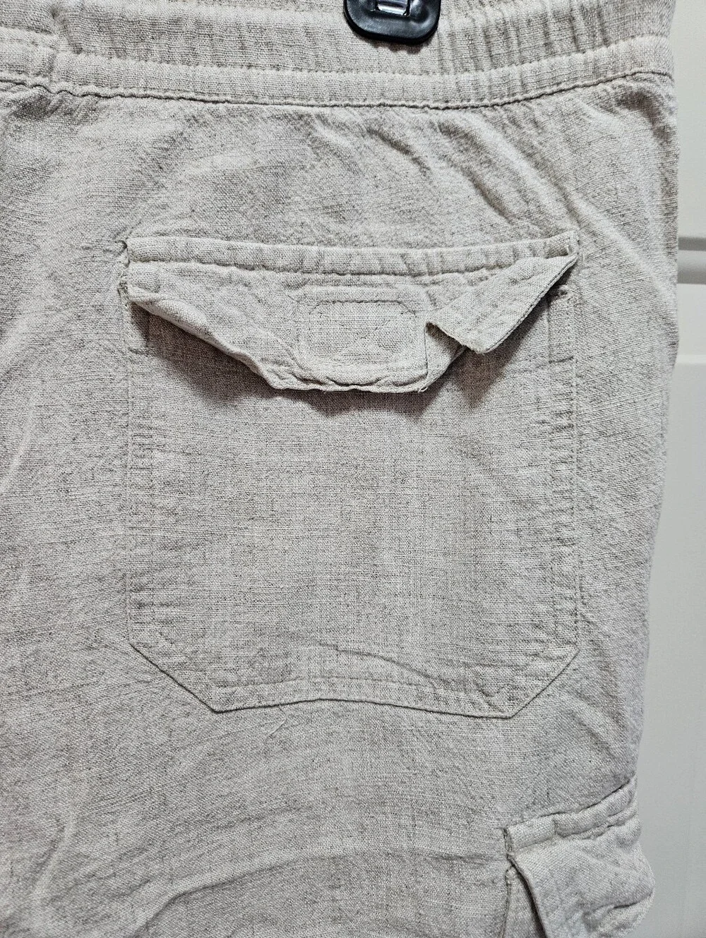 Kenneth Cole Linen Cargo Shorts